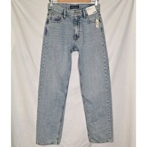 NEW Aeropostale Jeans 14R AERO High Rise Baggy Non Stretch Light Wash 90s Grunge